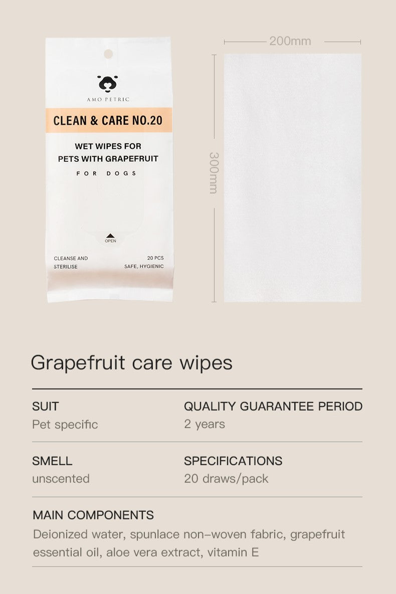 Pet Cleaning Wipes