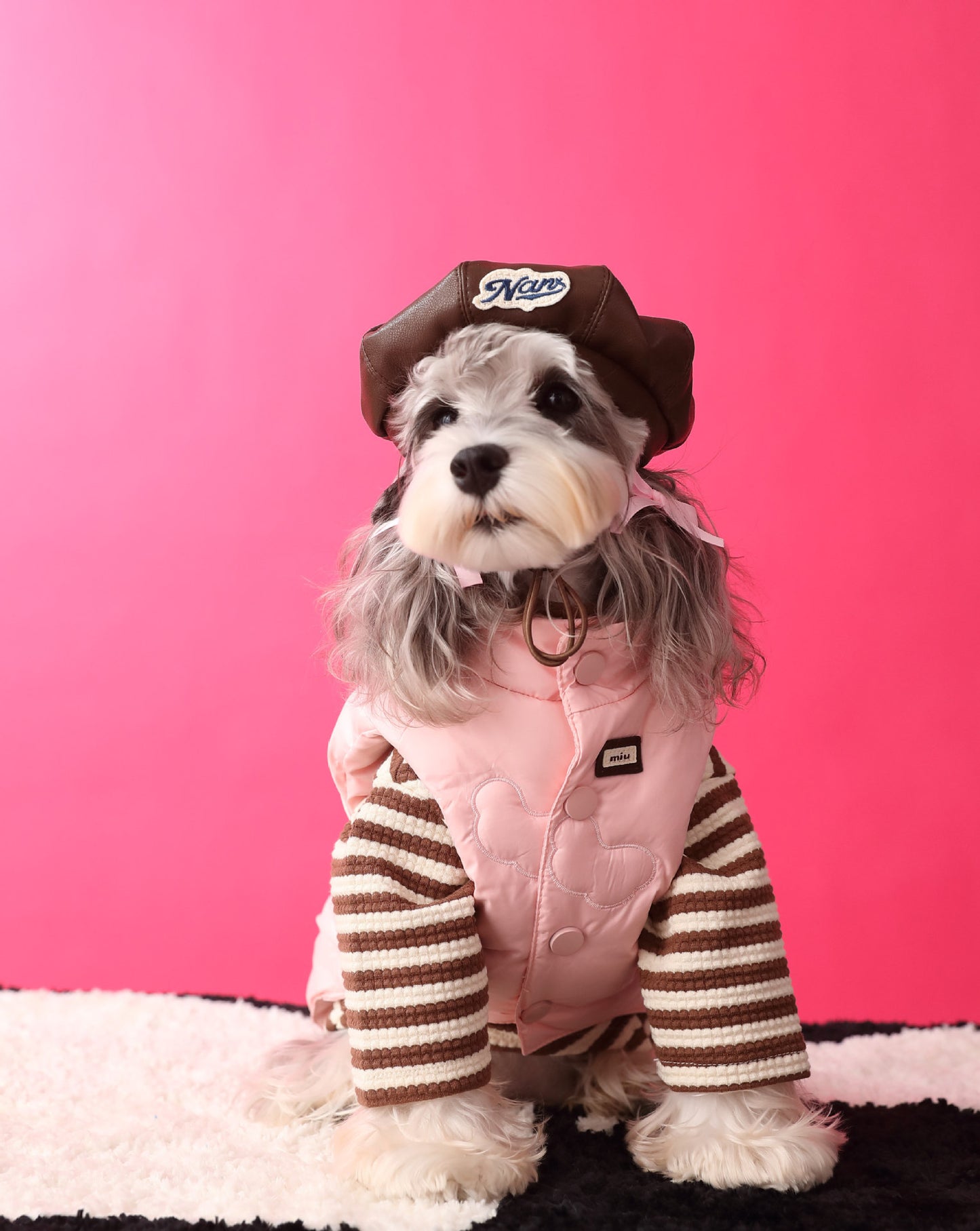 Warm puffer vest/sleeveless puffer vest for dogs