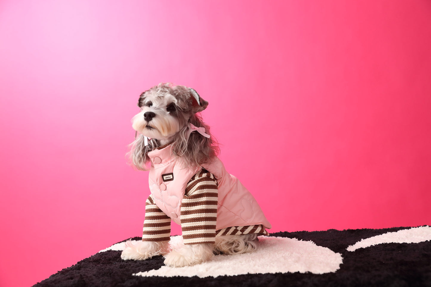 Warm puffer vest/sleeveless puffer vest for dogs