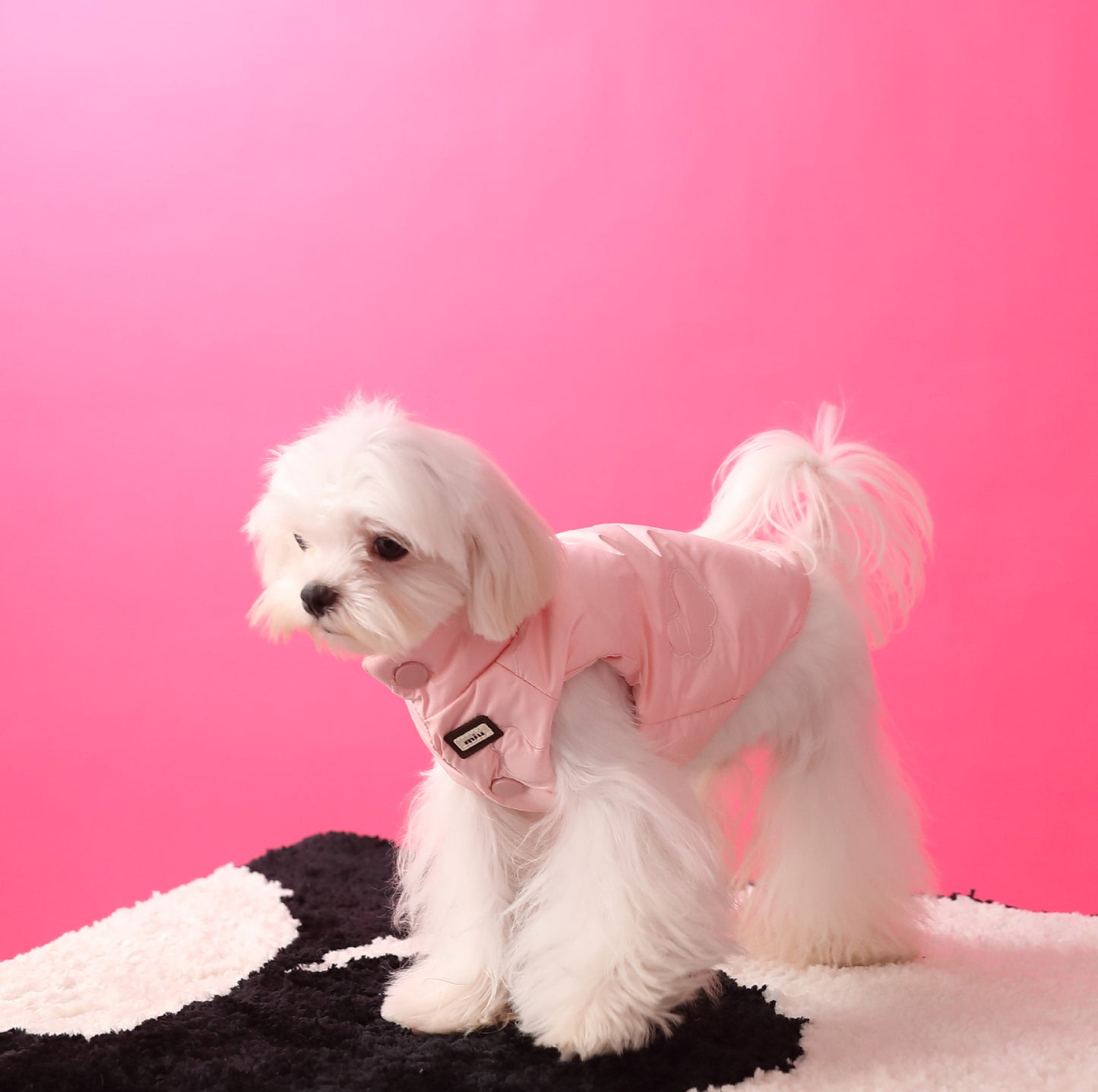 Warm puffer vest/sleeveless puffer vest for dogs