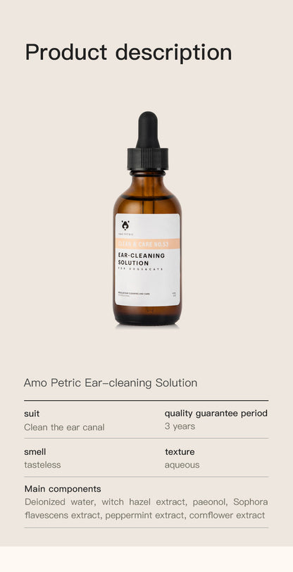Pet Ear-Cleaning Solution