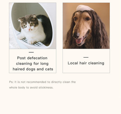 Pet Coconut Oil No-Rinse Cleansing Foam