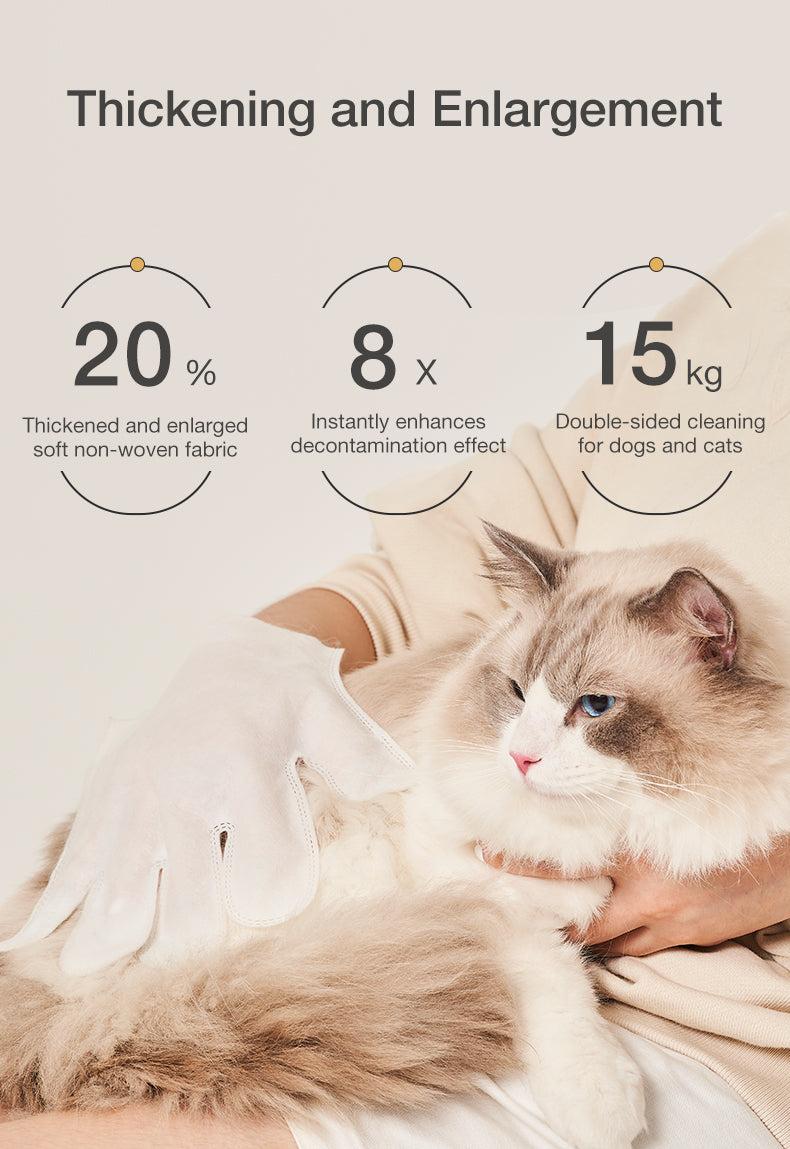 Pet Spa Cleaning Gloves