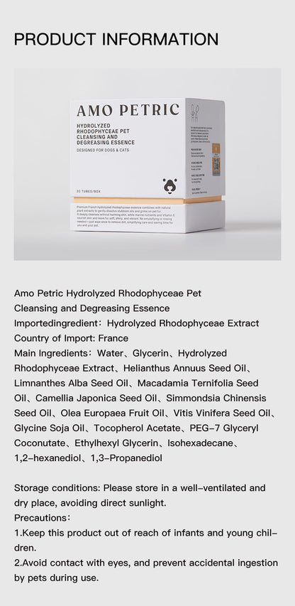 Pet Cleansing and Degreasing Essence