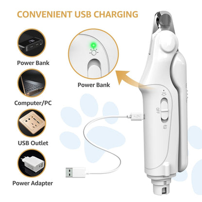2 in 1 Dog Clippers & Grinder
