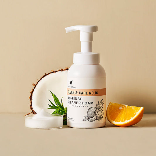 Pet Coconut Oil No-Rinse Cleansing Foam
