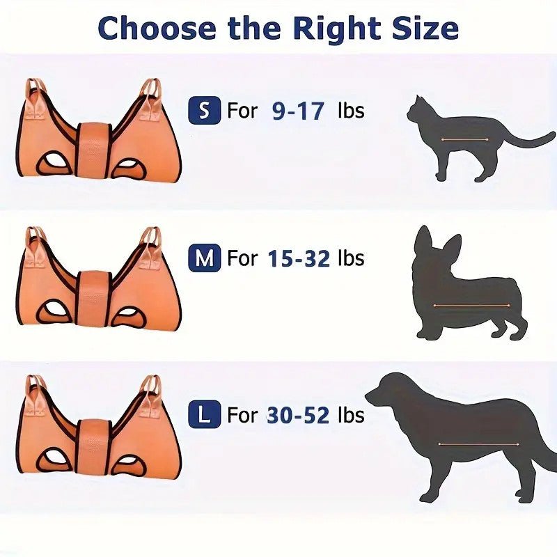 Grooming Hammock For Nail Trimming