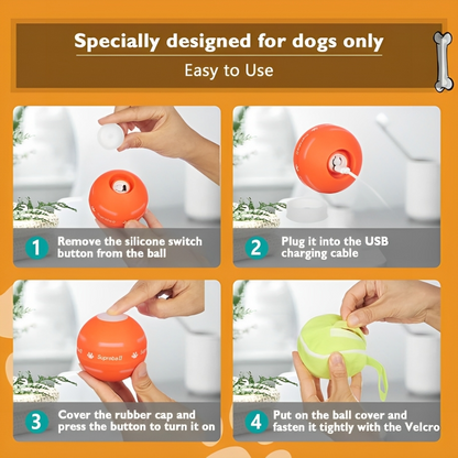 Viral DuraSpin™ Interactive Dog Ball