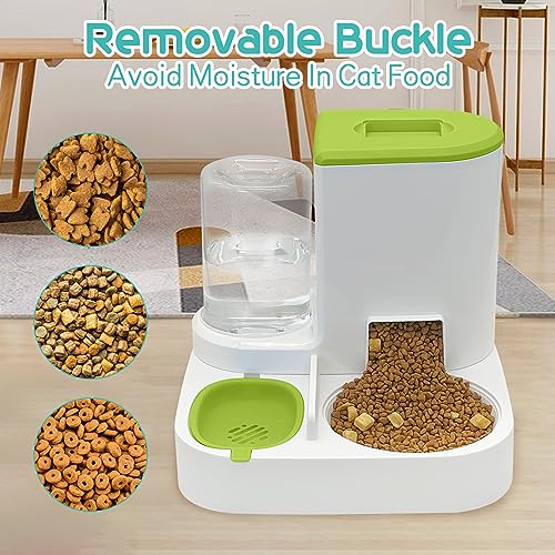 2-in-1 Automatic Pet Feeder and Water Dispenser Set