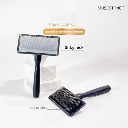 Slicker Brush for Pet Groomers to Make Pet Fur Silky