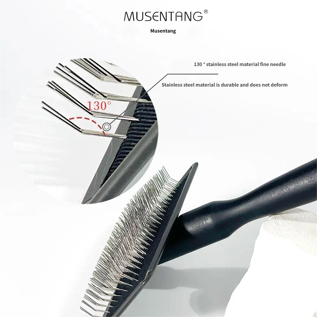 Slicker Brush for Pet Groomers to Make Pet Fur Silky