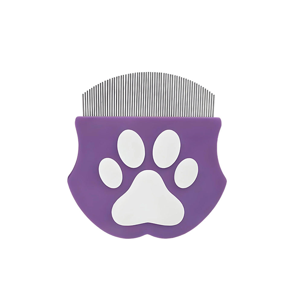 Professional Eye Comb for Pets | Stainless Steel Tear Stain Remover for Cats & Dogs