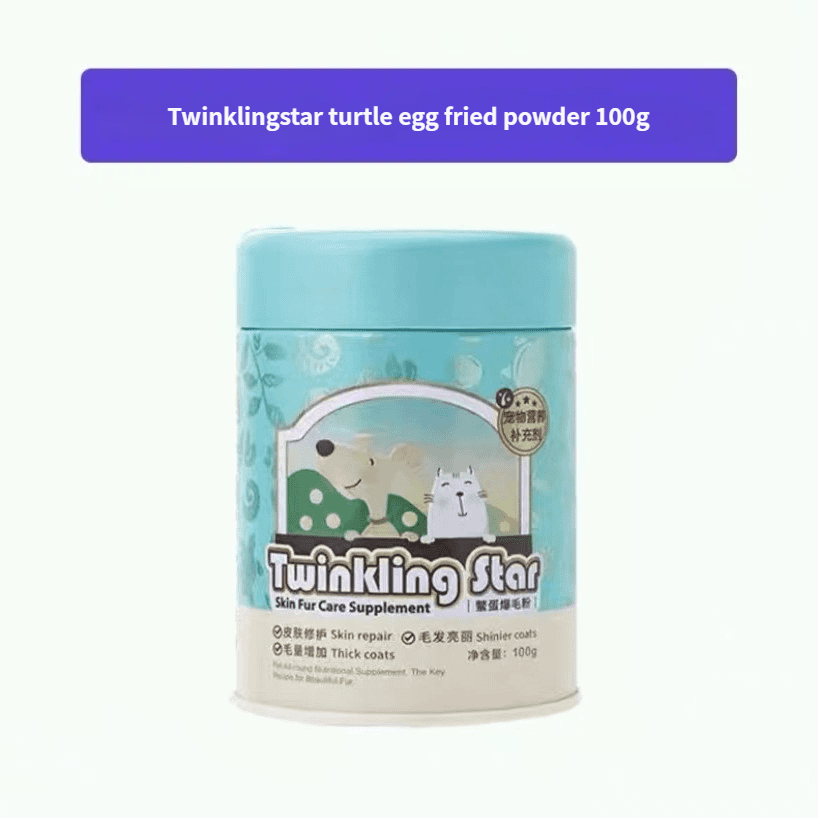 Twinkling Star Taiwan Soft-shell Turtle Egg Hair Growth Powder for Cats and Dogs