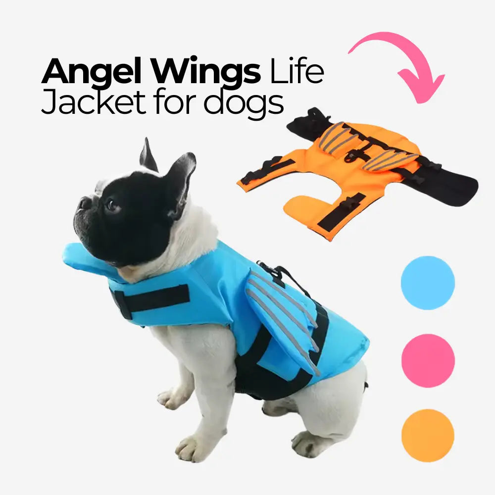 Angel Wings Life Jacket for Dogs