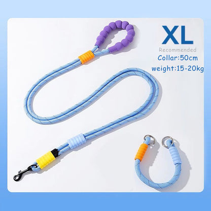 Explosion Proof Punch Cloud Bubble Dog Leash