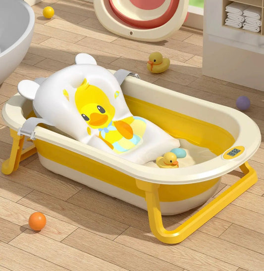 Folding Duck Pet BathTub temperature sensor