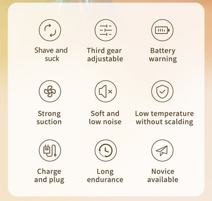 Grooming Vacuum Clipper USB Charger